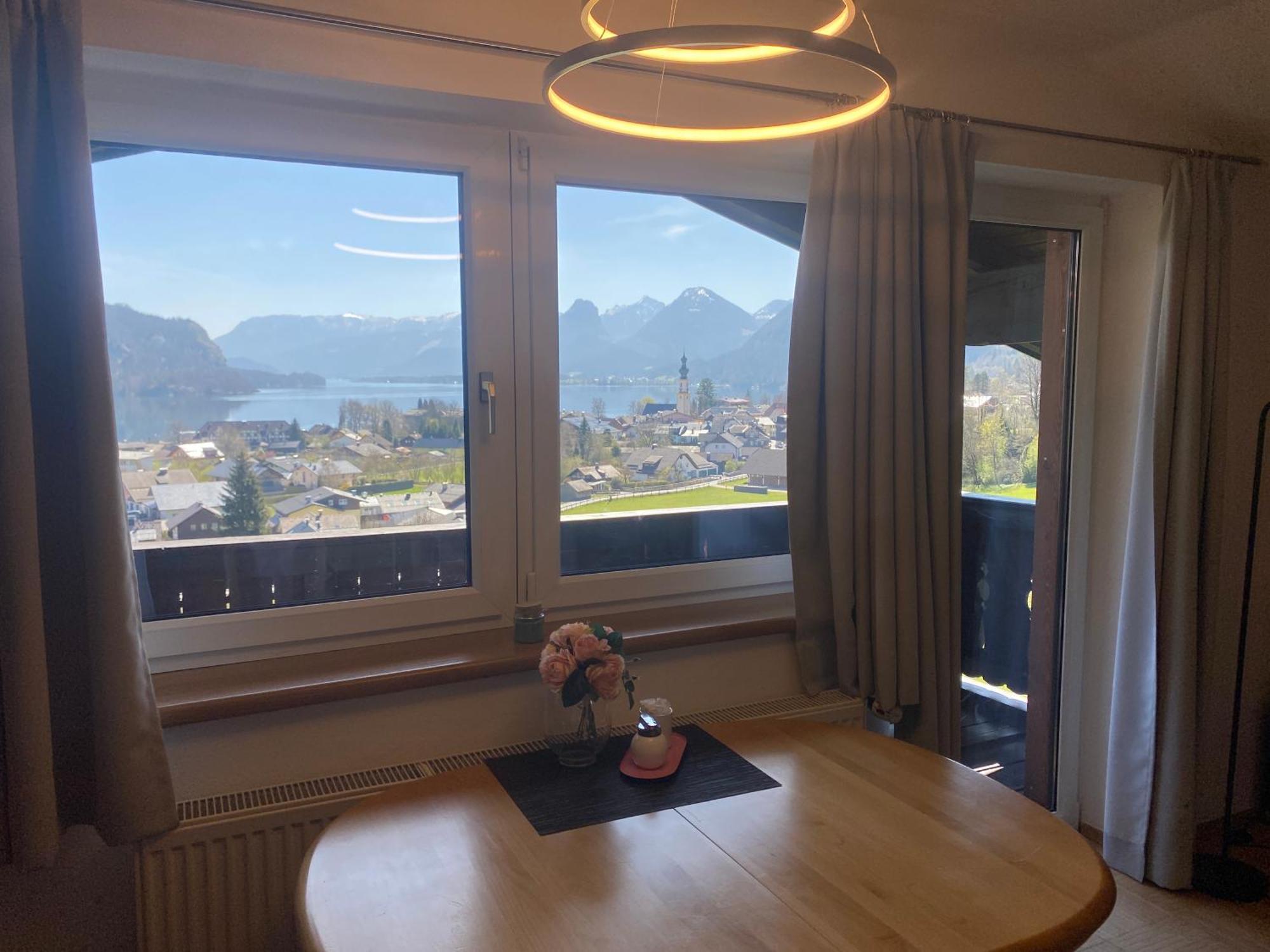 Ferienwohnung Diwoky Sankt Gilgen Bagian luar foto