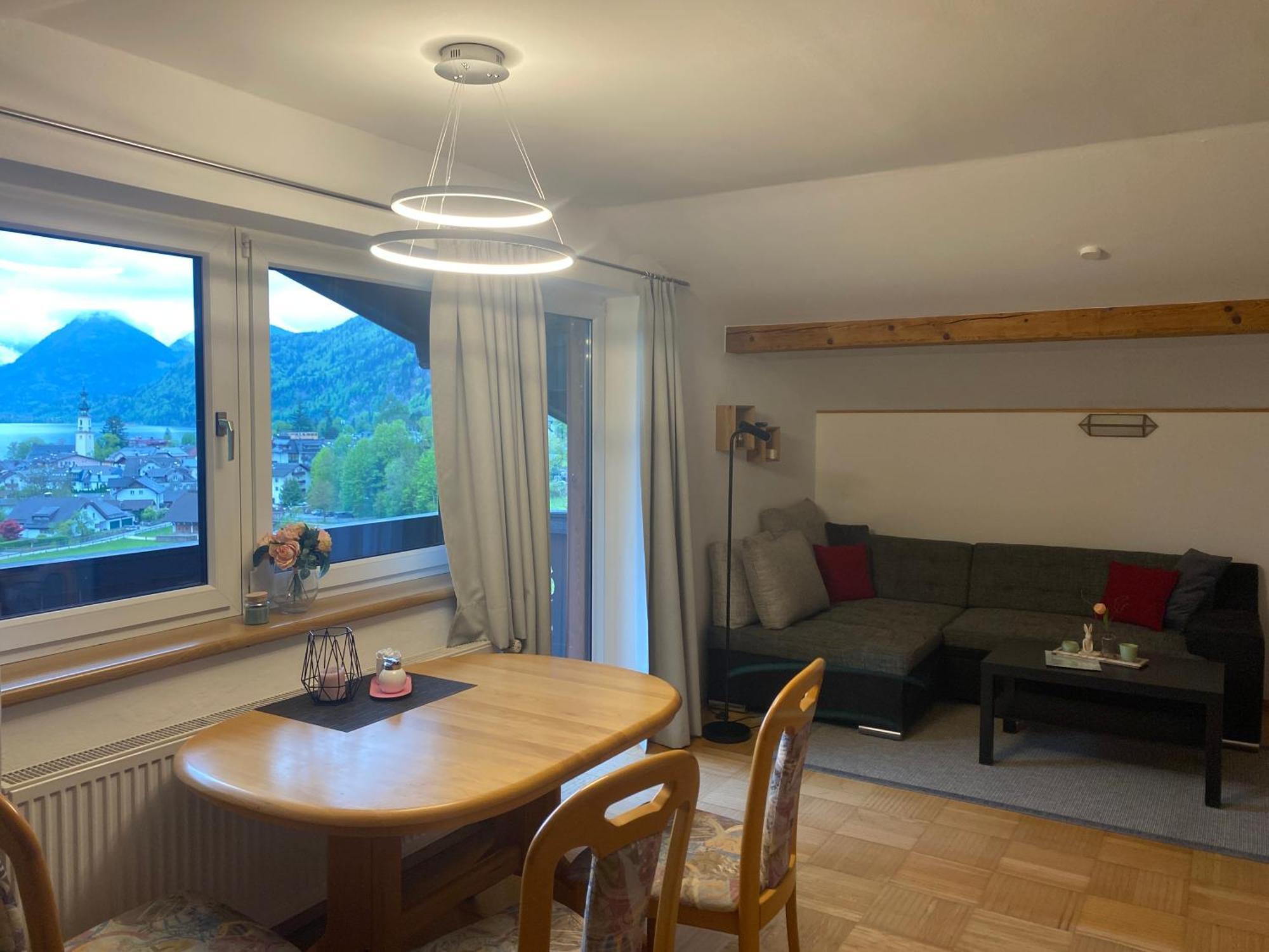 Ferienwohnung Diwoky Sankt Gilgen Bagian luar foto